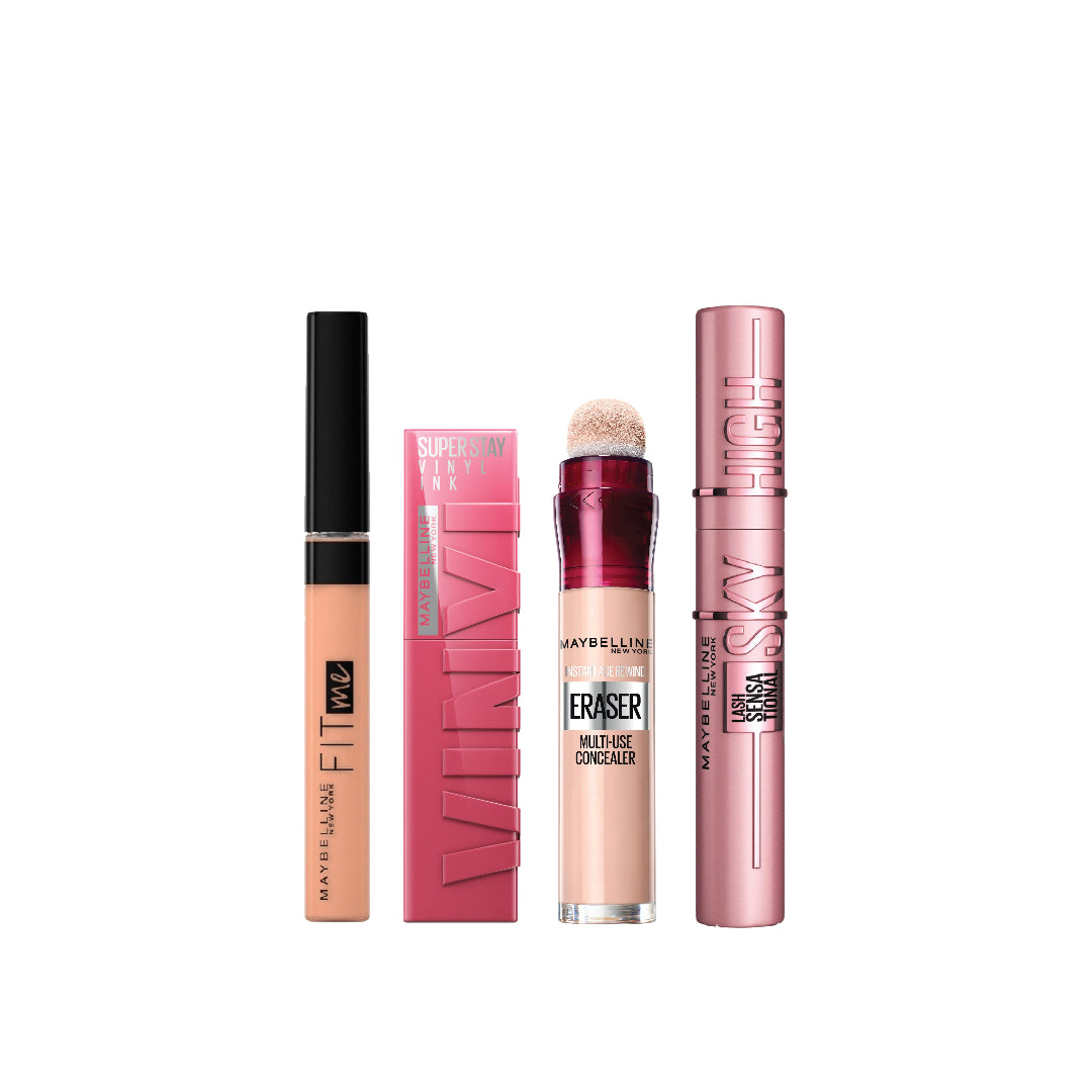 Sky high + Vinyl Ink + Fit me concealer + Instant Age Rewind At 20% OFF