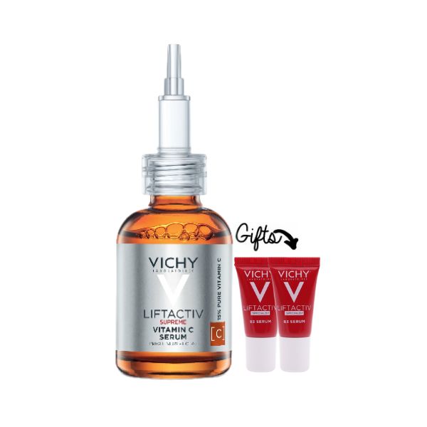 Liftactiv Vitamin C 15% Serum 20 ML + 2x FREE Liftactiv B3 Serum 5 ML