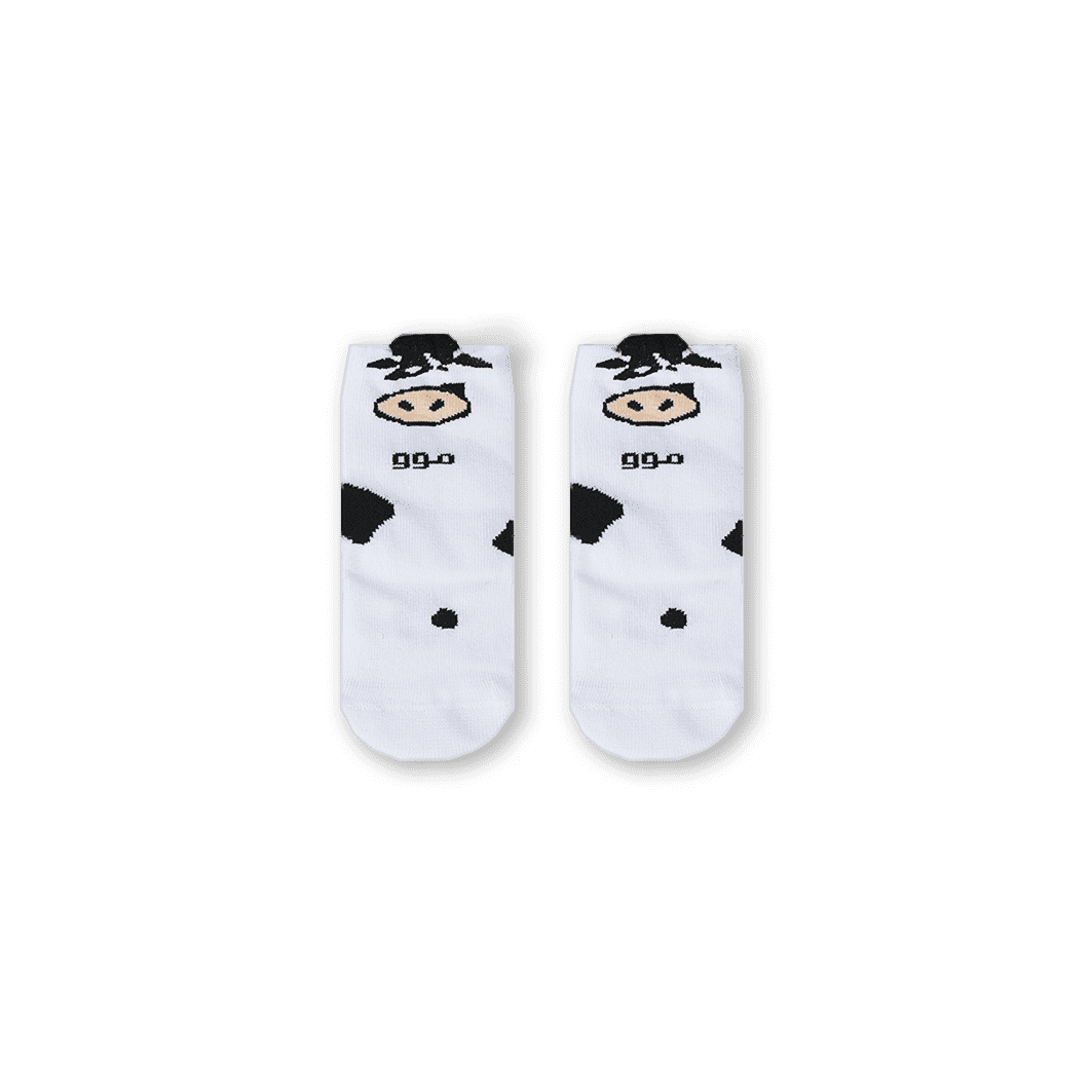 Cow Socks Kids & Babies Socks Sikasok Babies: 13-21 (0-1Y) 