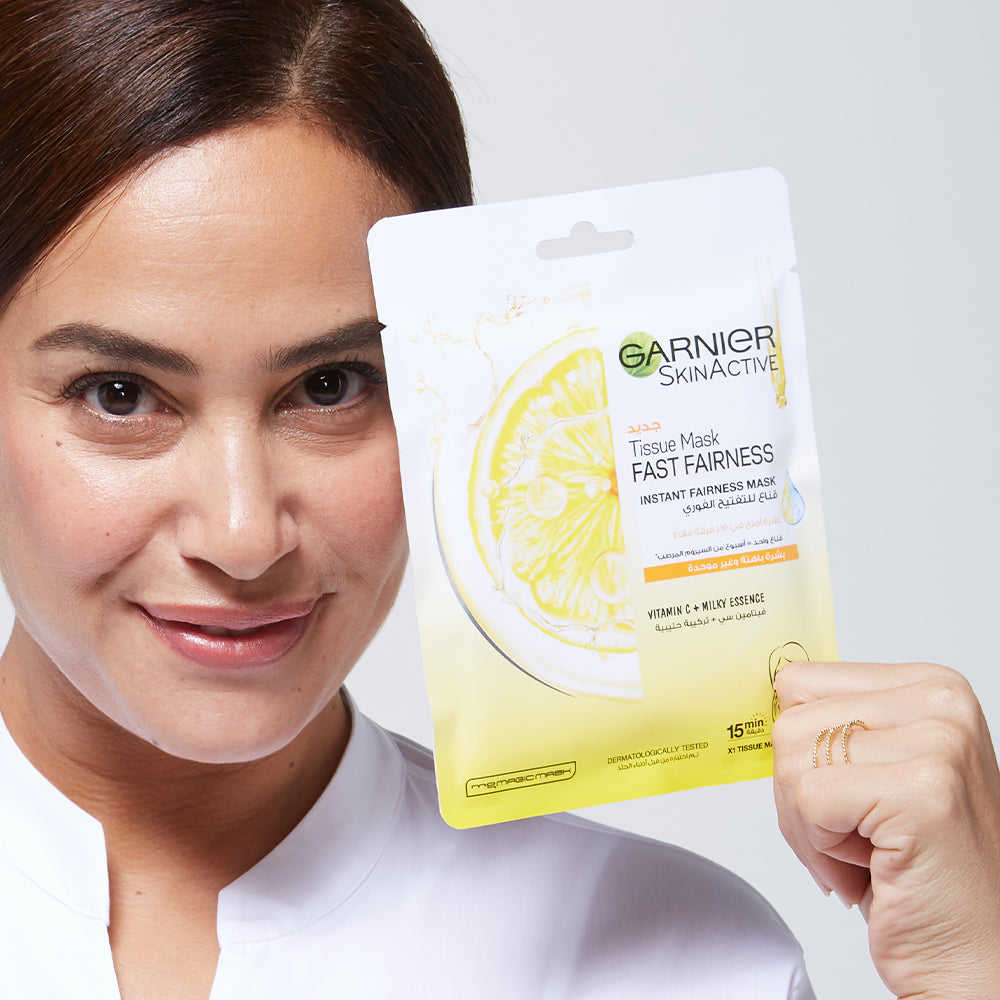 Garnier - Fast Fairness Tissue Mask For uneven & Dull Skin