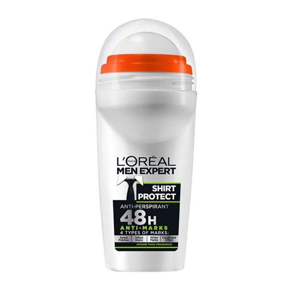 L'Oreal Paris - Men Expert- Shirt Protect 48H Deodorant Roll-On