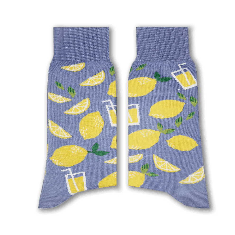 Lemonade Socks (Blue) Long Socks Sikasok 41-46 