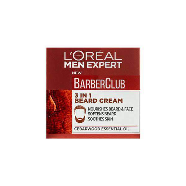 L'Oréal Paris Men Expert Barber Club 3 in 1 cream – Beard thickening | Loolia Closet