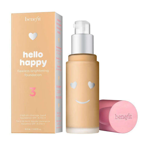 Hello Happy Flawless Brightening Foundation Foundation Benefit Cosmetics 